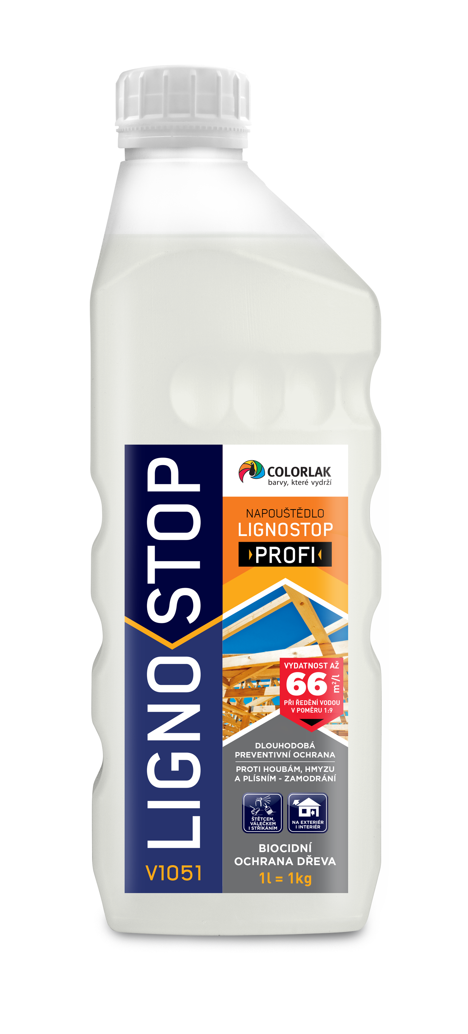 Lignostop profi V 1051 zelený 1L
