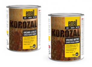 Korozal email  1100 šedý 0,75kg